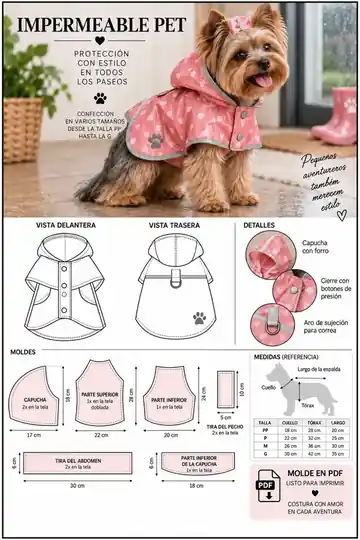 Impermeable pet