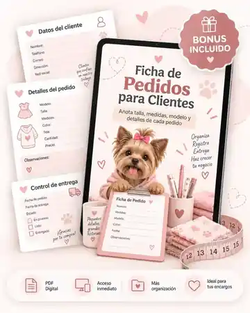 Ficha de pedidos